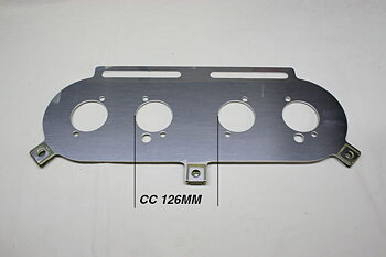 Basplatta Pipercross KK600 Weber DCOE/DellortoDHLA  126mm/cc