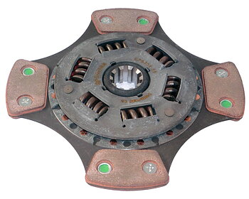 Sinterlamell Fjädrad 4-puck  Volvo Getrag 215mm