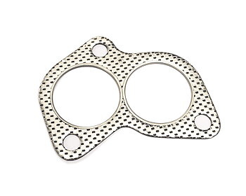 Flange gasket Exhaust manifold dual exhaust