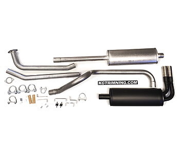 Exhaust system Sport 2"  Volvo PV 1961-66 B18