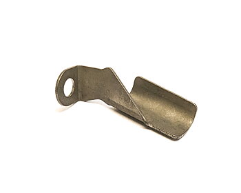 Bracket hose crankcase ventilation hose in block