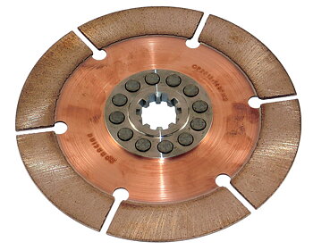 Sinterlamell Mellan 10 Splines 1.125" axel Volvo Getrag 184mm
