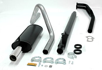 Avgassystem Sport 2" Amazon dubbelfläns