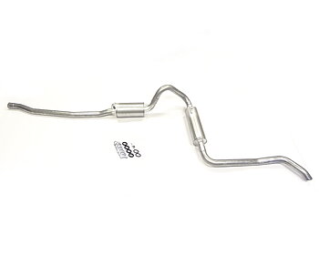 Avgassystem 2.5" Volvo 140 -1973 även 164