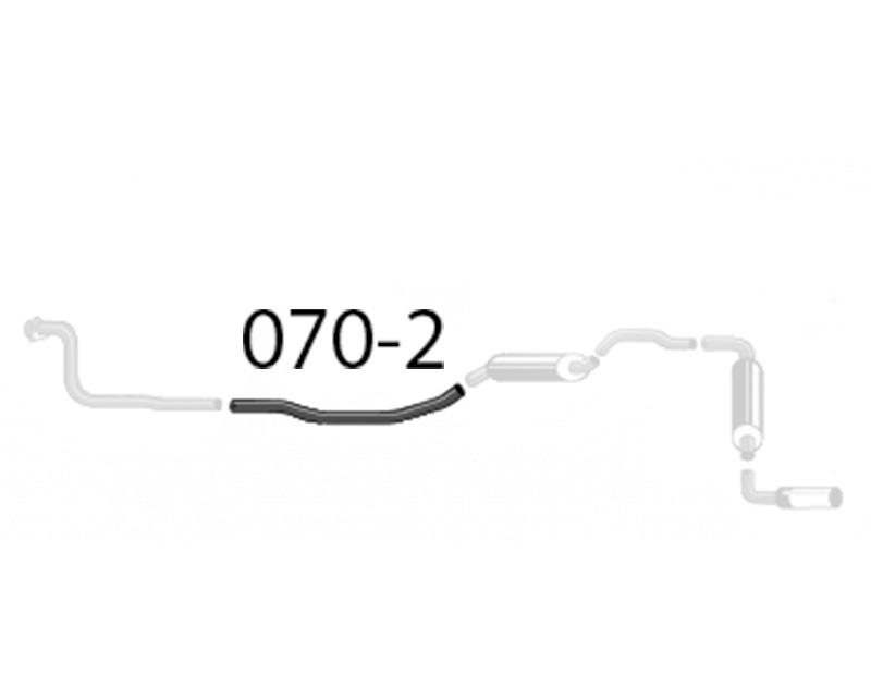 Intermediate pipe 240 2.5" - 2
