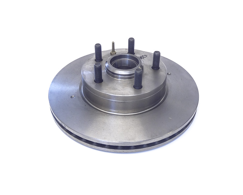 Brake disc Front 740/760 ventilated 14" with hub 