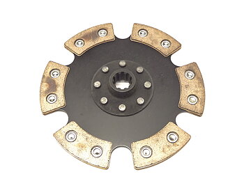 Lamell sinter 215mm 10 splines 6 puck 