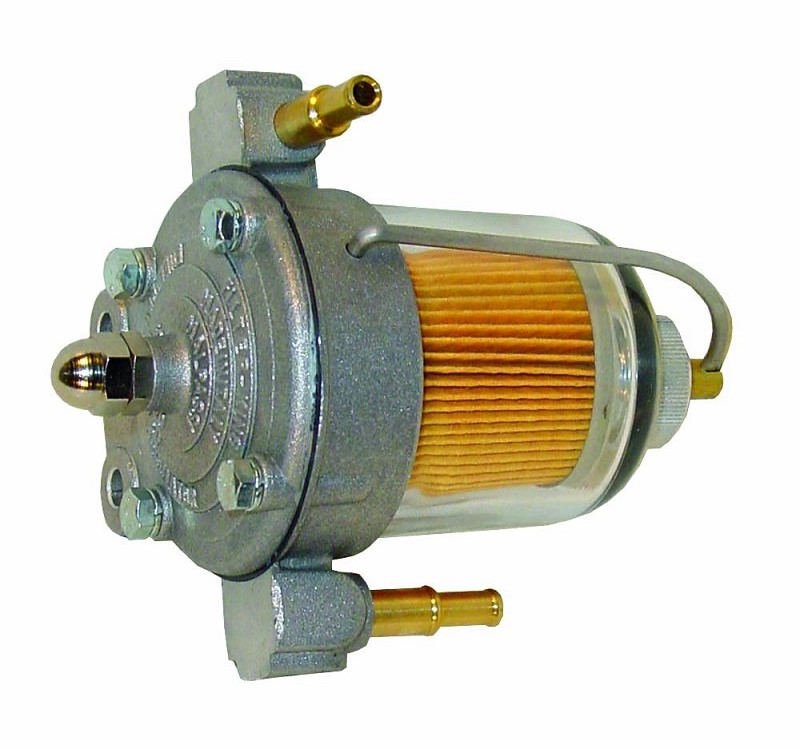 Tryckregulator Filter King 3 lilla modellen glaskopp