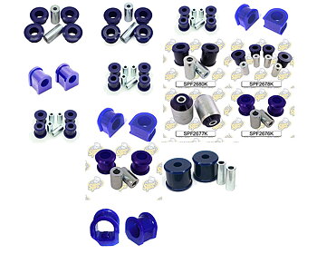 SuperPro Front & Rear Suspension Bush Kit - Standard Alignment kit