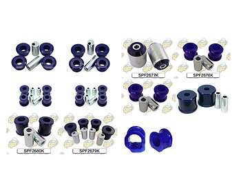 SuperPro Front & Rear Suspension Bush and Running Gear Kit (Camber Adjustment)