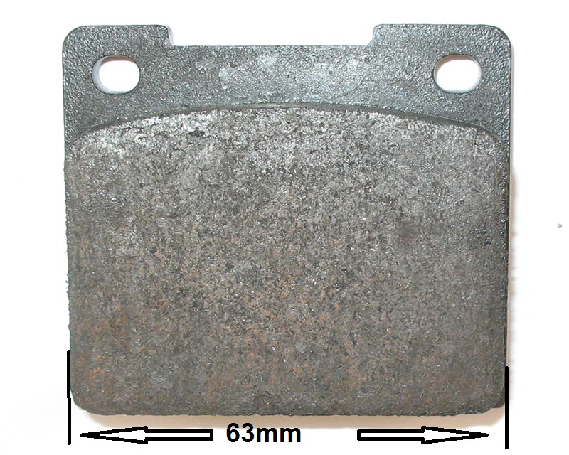 Bromsbelägg Girling Bak P1800/140/164/240 - 2