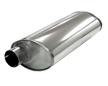 Silencer TURBO 76 Stainless steel