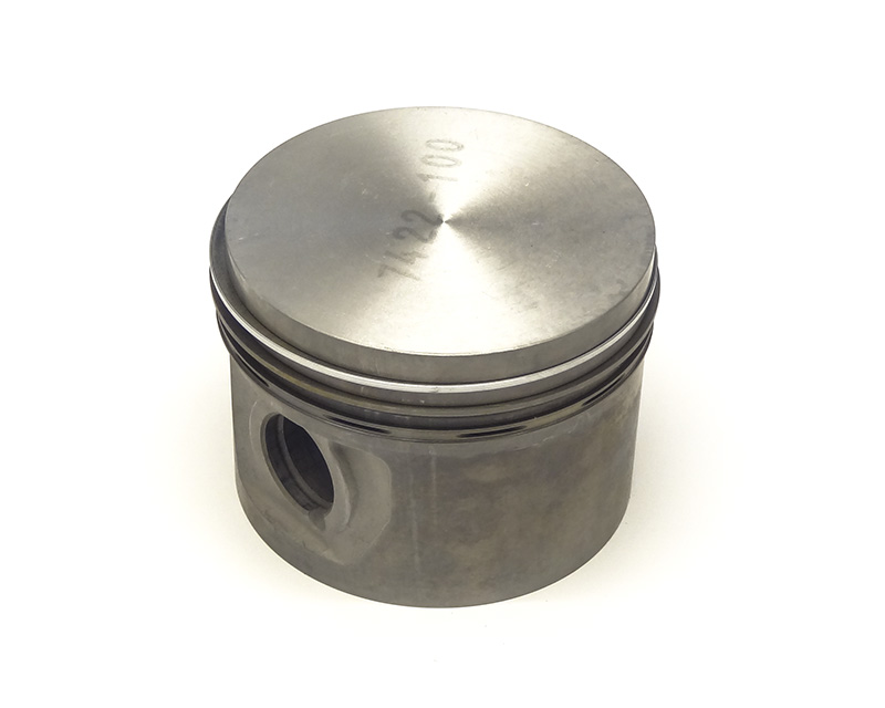 Face milling of piston