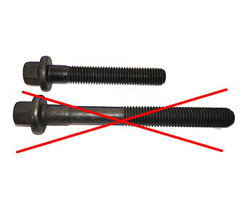 Topplocksbult korta bulten B204 / B234 