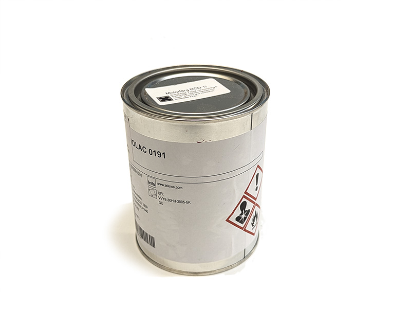 Motorfärg Röd en liter