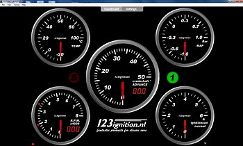 Programmerbar Tändfördelare 123 USB  BMW M10