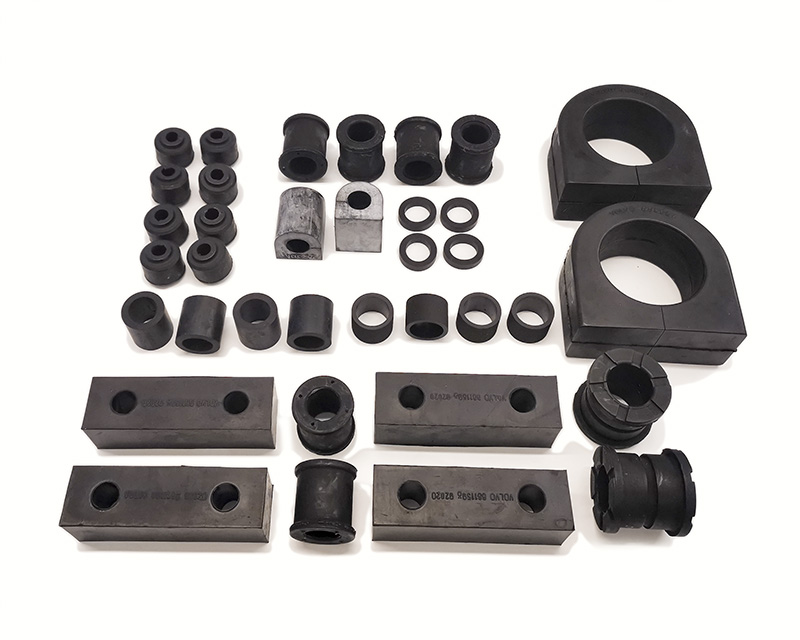 Bushing kit Volvo PV front / Rear (Spicer rear axel)