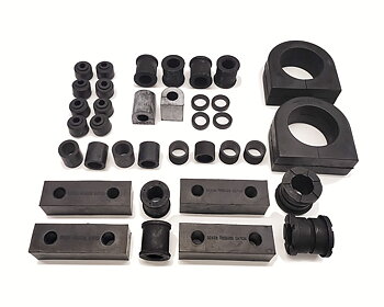 Bushing kit Volvo PV front / Rear (Spicer rear axel)