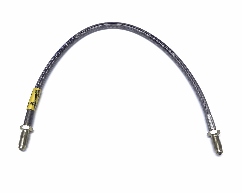 Brake hose steel braided Front P1800 1965-67 Goodridge