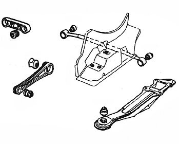 Rear axel