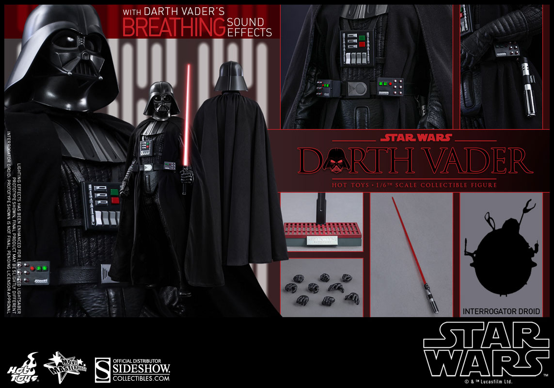 Darth Vader Sixth Scale Figure by Hot Toys