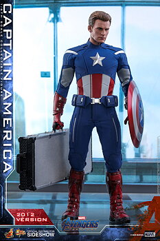 Hot Toys - Captain America (2012 Version) Sixth Scale Figure 