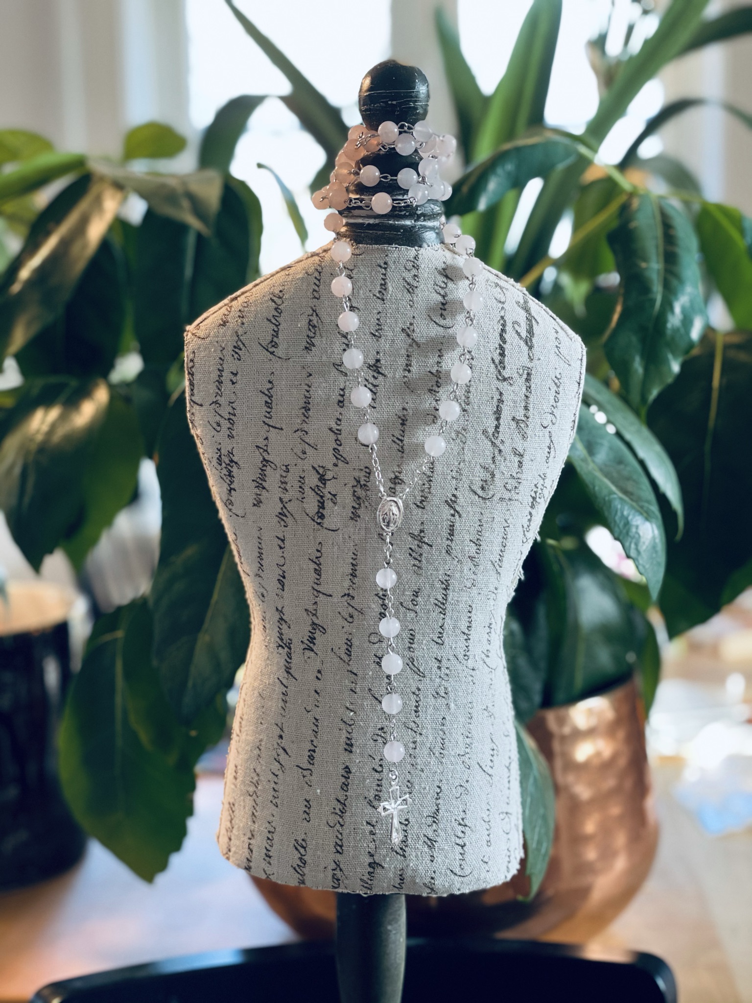 Radband - halsband med kors