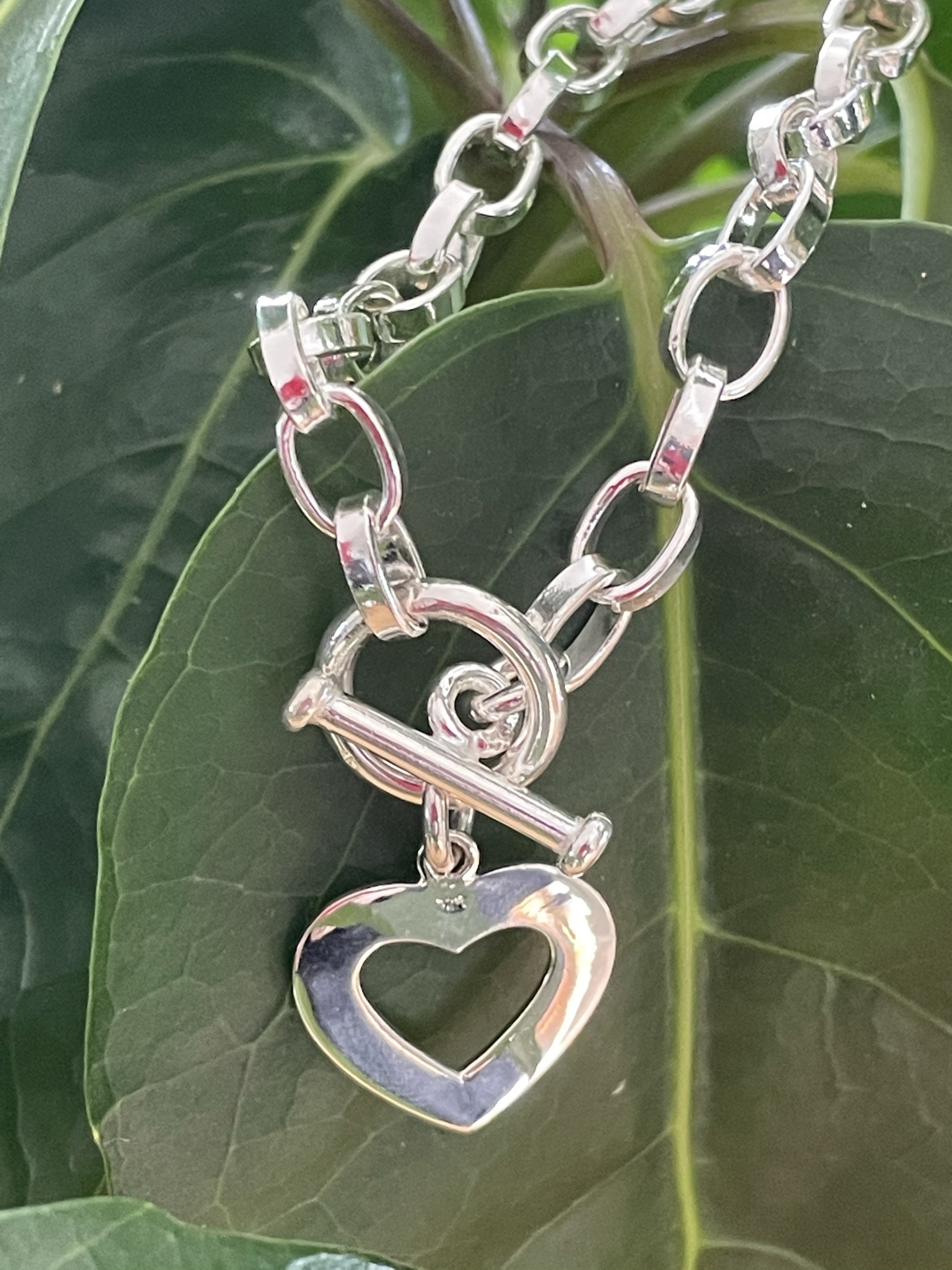 Armband med hjärta