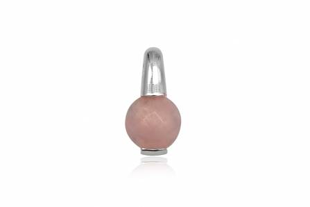 Hänge av rosa kvarts
