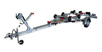 Båttrailer Muuli V1200LJ (Bromsad/80 Km/h)