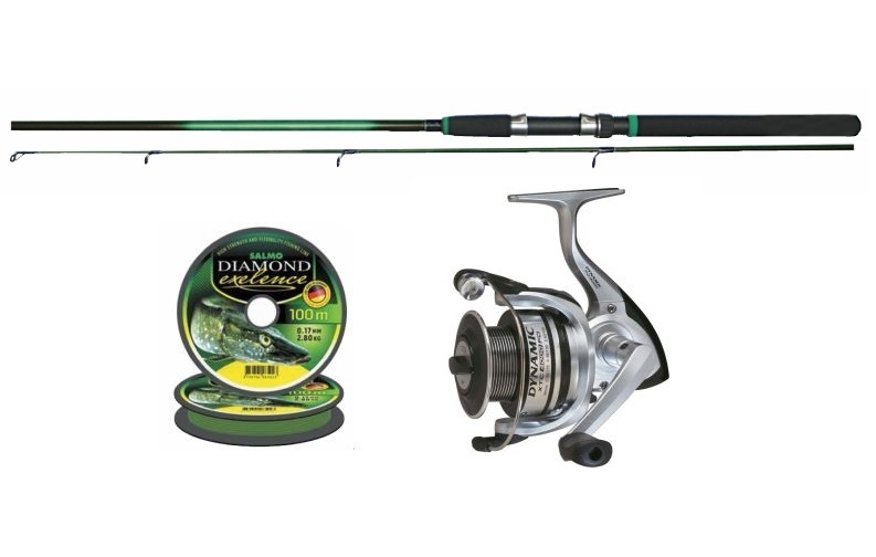 Fiskeset Medium Hard Haspel (Kust/Strömmande Vatten) Brons