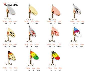 Atemi Spin Spinner 9g Size:4
