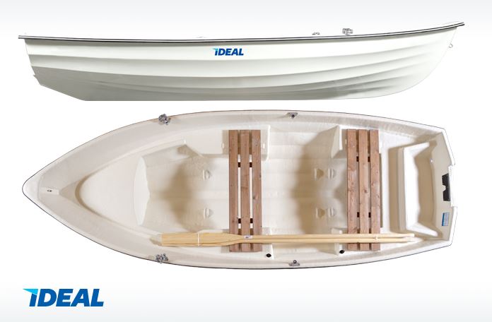Roddbåt/motorbåt Ideal 400