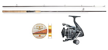Fiskeset X-Hard Haspel (XL Big Game) Silver