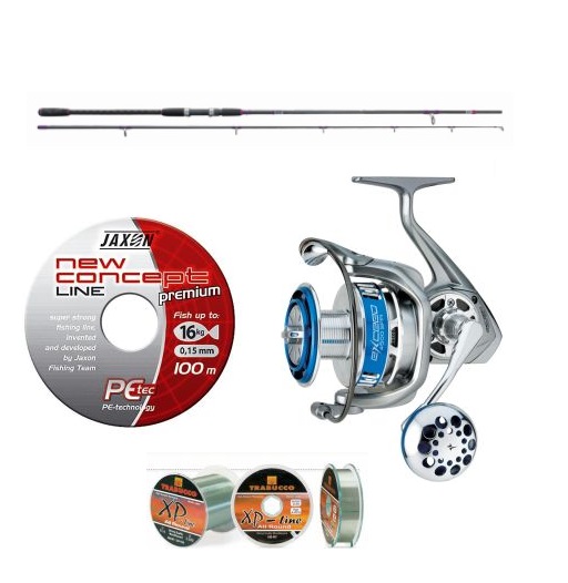 Fiskeset X-Hard Haspel (XL Big Game) Diamant