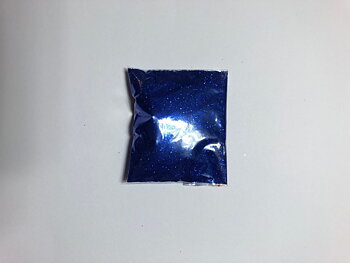 Glitter Diamant Blå