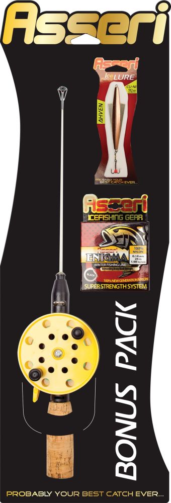 Isfiskeset Asseri Combo Vertikalpirk 915-SET-3