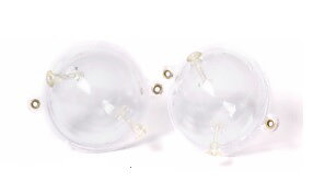 Blind Flöte Clear 45x35mm 2st BLD-LD006