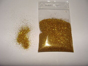 Glitter Diamant Guld