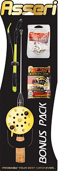 Isfiskeset Asseri Combo Blänke 915-SET-4