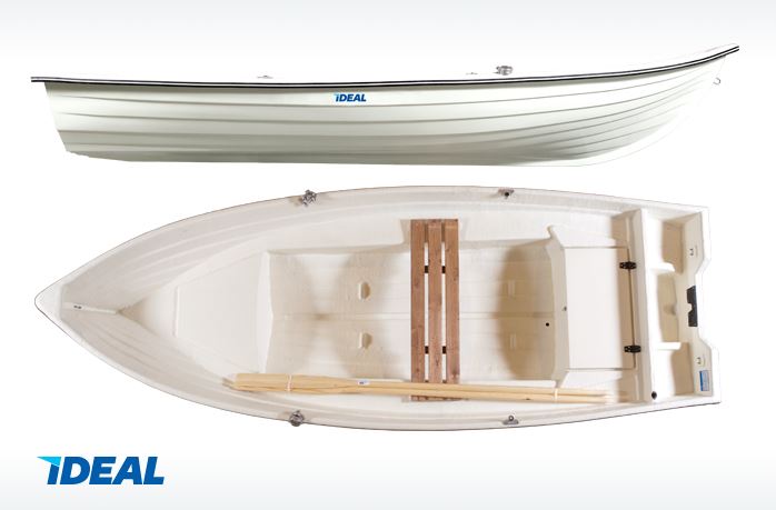 Roddbåt/motorbåt Ideal 415