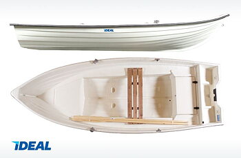Roddbåt/motorbåt Ideal 415