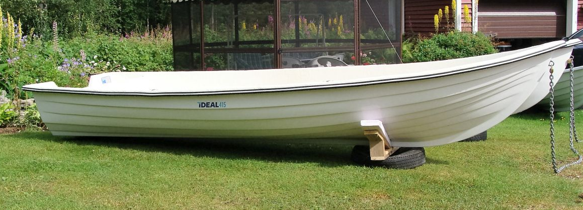 Roddbåt/motorbåt Ideal 415 - 8