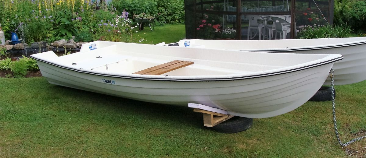Roddbåt/motorbåt Ideal 415 - 4