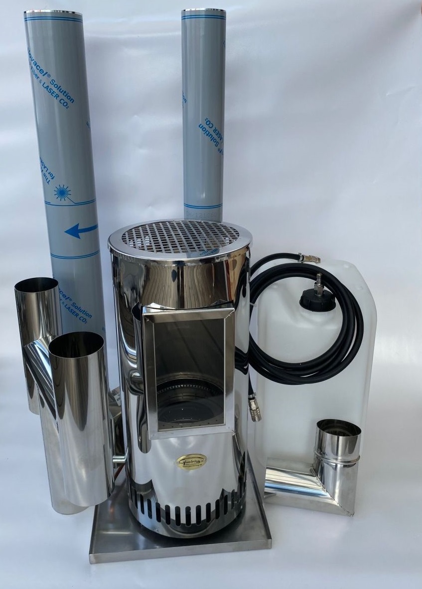 Kaminpaket Glembring IG 92/8 View, 8,0 kW (Diesel)