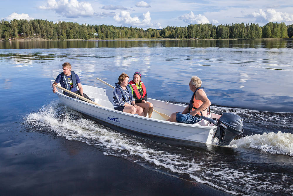 Roddbåt/motorbåt Suvi 444 SM+ST K