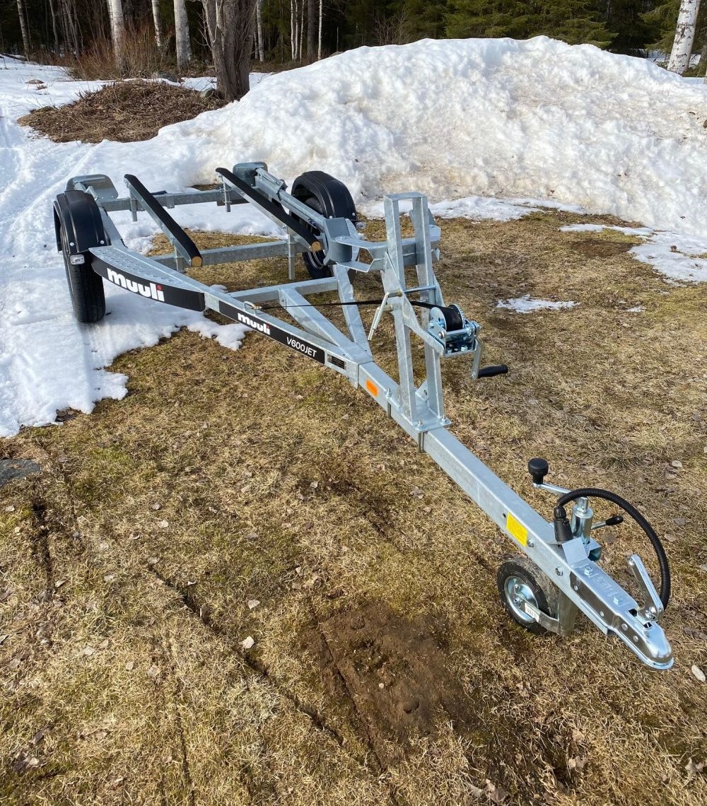 Vattenskotervagn Muuli V600JET (EU-Trailer/80 Km/h) - 2