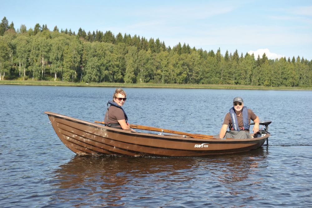 Forsbåt/Roddbåt Suvi 420 SVK K ''Tjära'' - 8