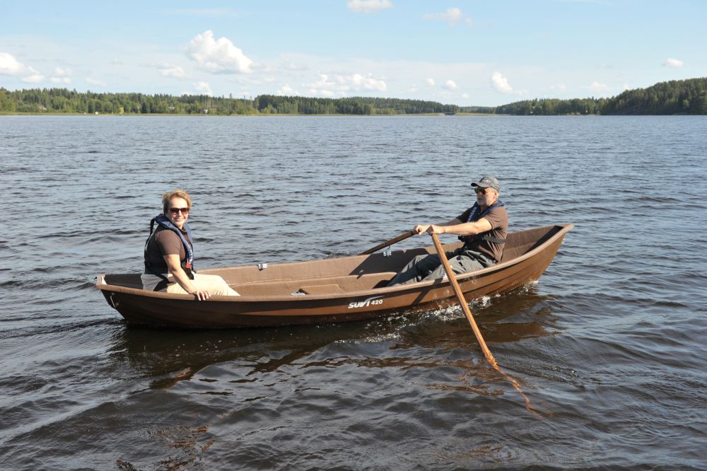 Forsbåt/Roddbåt Suvi 420 SVK K ''Tjära'' - 7