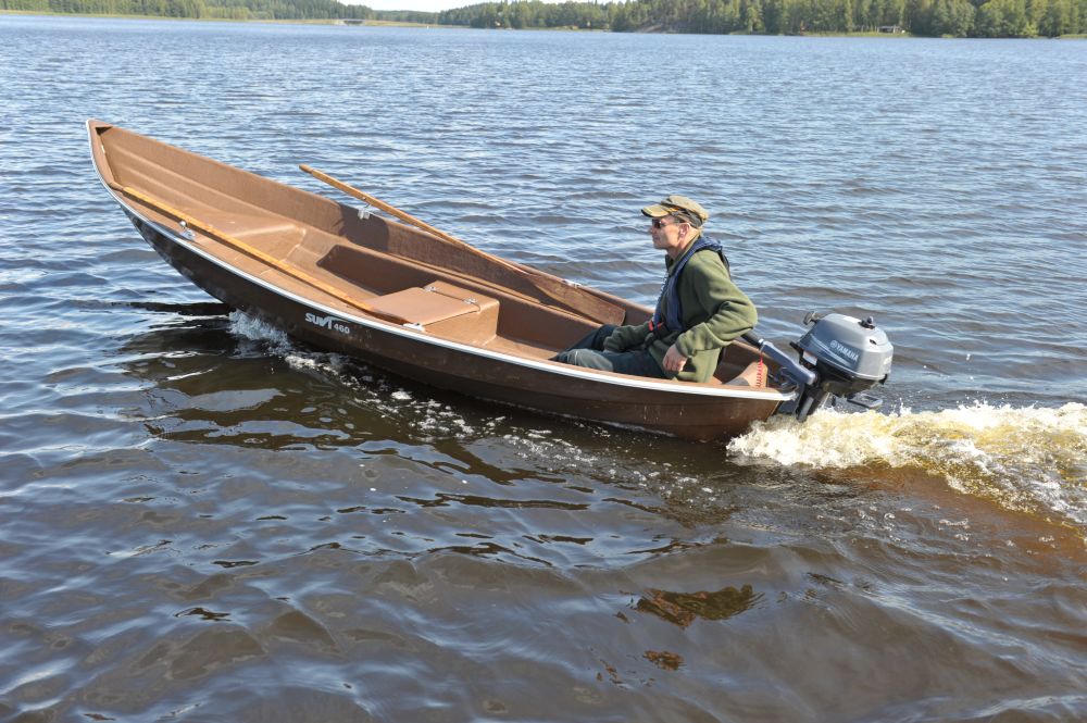 Forsbåt/Roddbåt Suvi 460 SVM K ''Tjära'' - 6